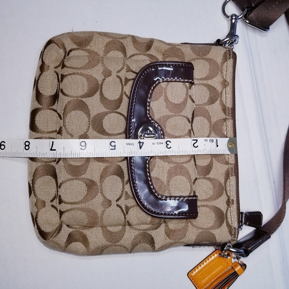 🌸 Coach / Signature crossbody bag - Picture 6 of 8